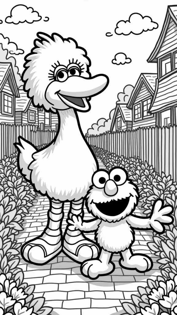 free sesame street coloring pages